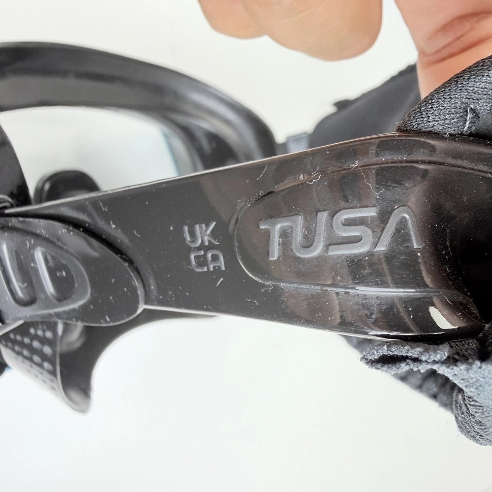 TUSA Freedom Elite M1003QB-OG Scuba Dive Mask Ocean Green Black w/ Case - Picture 7 of 15